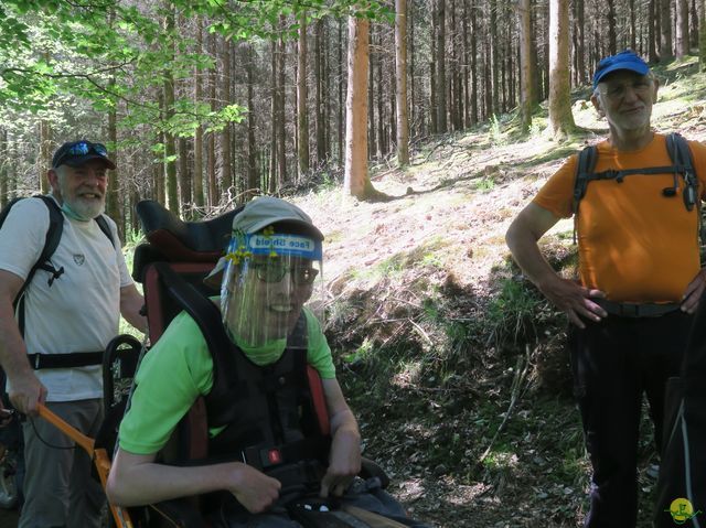 Randonnée joëlettes à Vresse